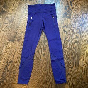 Lululemon Inspire purple  Leggings size 2